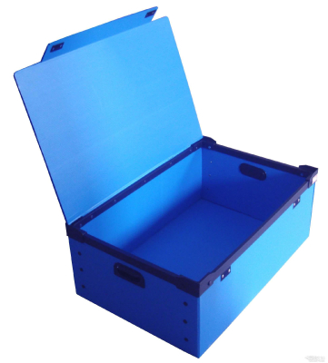 custom  pp hollow plastic boxes foldable