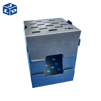 foldable pp corrugated plastic fruit storage box