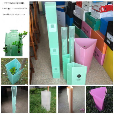 Eco-friendly pp hollow plastic tree guard