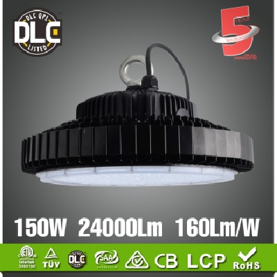 150W UFO LED High Bay 160Lm/W