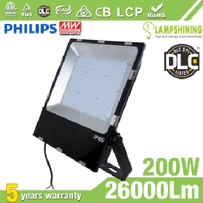 200W Ultra Slim LED Flood Light Fixtures