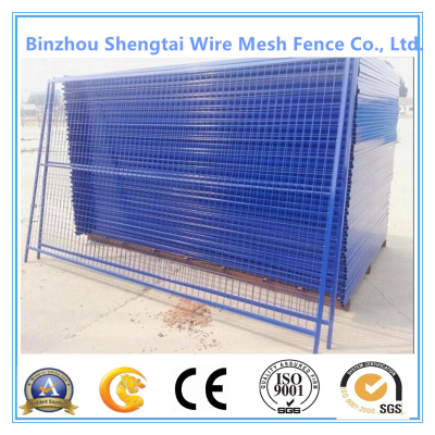 Easily Assembled PVC Coated Steel Metal Wire Mesh Fence