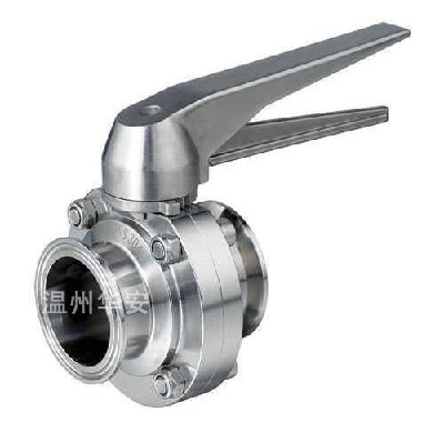 304/316 sanitary stainless steel butterfly valves