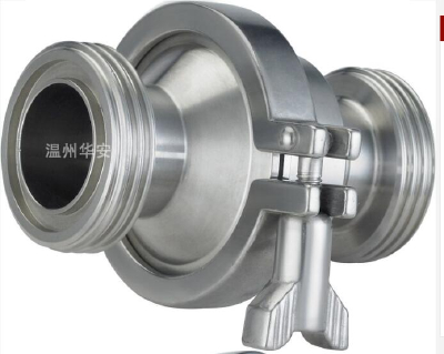 304/316 sanitary stainless steel screw the check valve