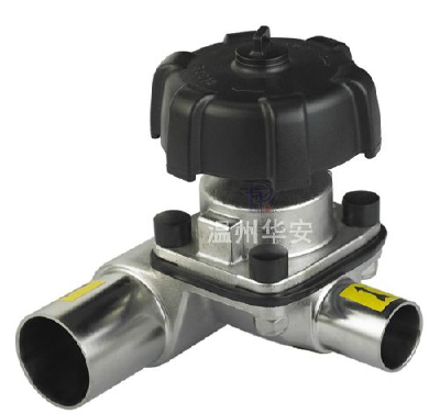 304/316 sanitary stainless steel diaphragm valve