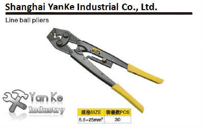 Line ball pliers