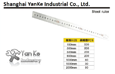 Steel ruler