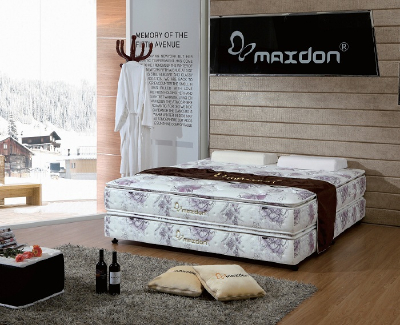 2016 hot Selling roll up Bonnell Coils Spring Bed Mattress