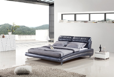 Wholesale Cheap Price Faux Leather Soft Bed Frame