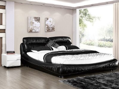 Hot!!!Guangdong factory Modern design Bedroom funiture soft bed