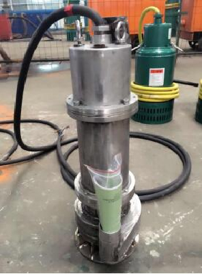 BQS series flame-proof sewage&desilting submersible pump for mine