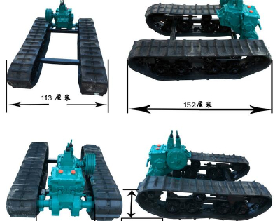 High wear-resistant chassis harvester