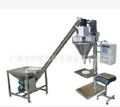 Food and drug condiment filling machine, electronic weighing powderfilling machine