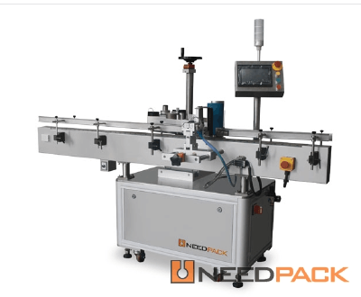 Cylinder type round bottle positioning labeling machine