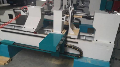 Wood lathe Stair handrail post processing Car milling carving a whole