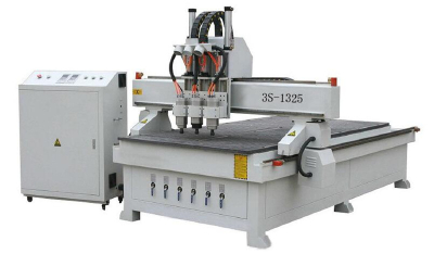 Three process engraving machine