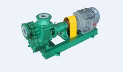 Fluorine plastic self-priming pump