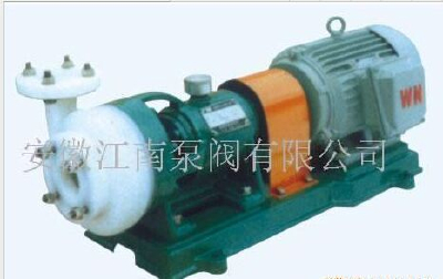 Fluorine plastic self-priming pump