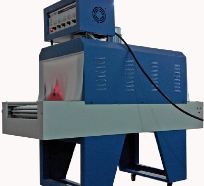 Plastic film shrinking machine