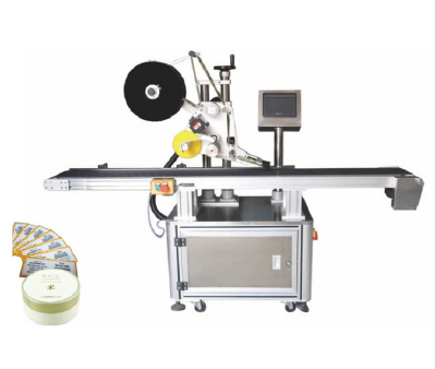 Food plane labeling machine