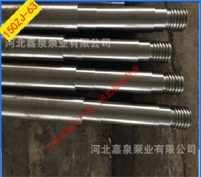 Efficient corrosion slurry pump pump shaft