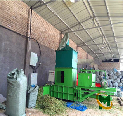 Automatic silage baler machine