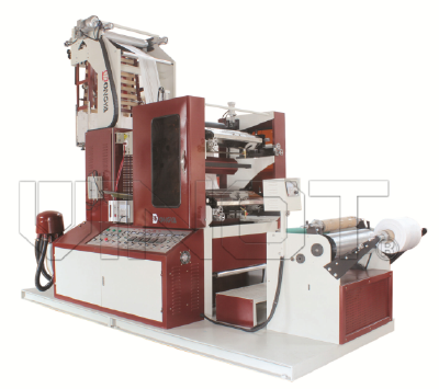 High Speed Plastic Film Blowing Machine with screen printing machine