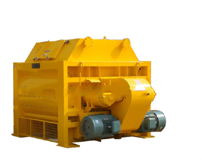 Twin Shaft Concrete Mixer