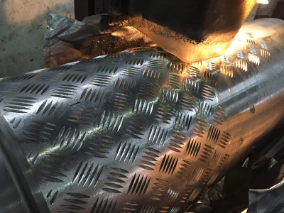 CNC Engraved Embossing Roller for Aluminum plate