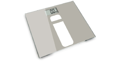 NEW DIGITAL ELECTRONIC SLIM GLASS BODY FAT/HYDRATION LCD BATHROOMWEIGHING SCALE