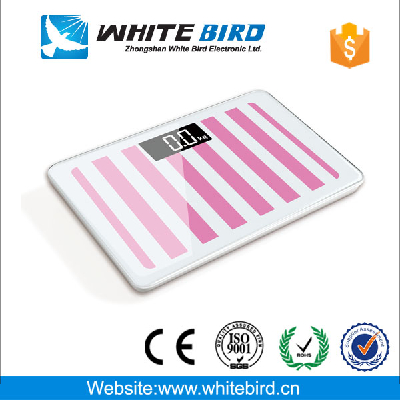 150kg/0.1kg electronic digital tempered glass bathroom scale