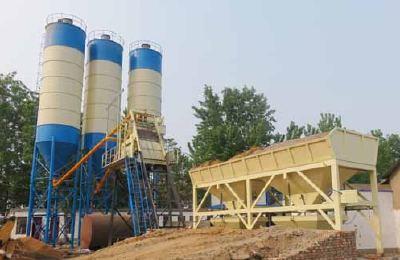 HZS25 Concrete Mixing Plant