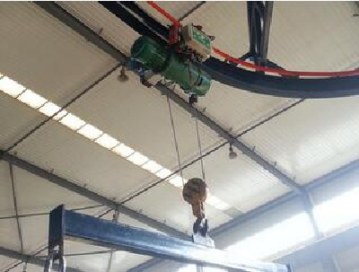 The ring rail electric hoist