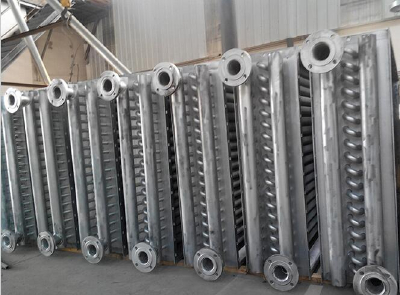 Steel tube radiator aluminum fin radiator steel heat exchanger heat exchanger