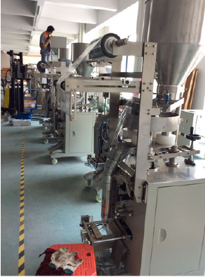 Grain packaging machine