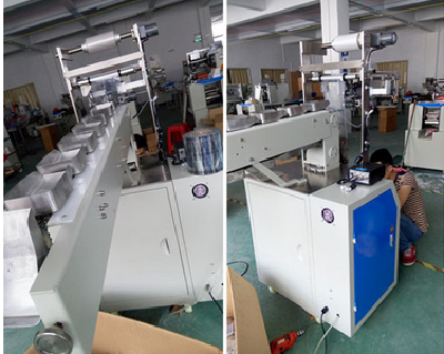 Mushroom bagging machine