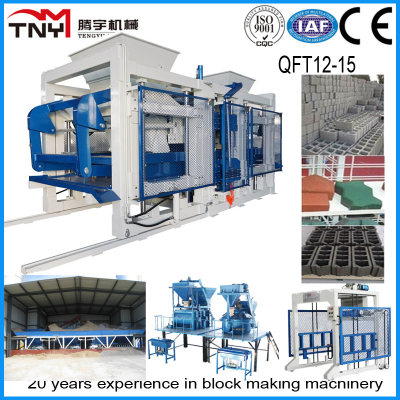 TNY1200 Fully automatic block making machine