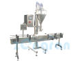 Paint weighing and bottling line