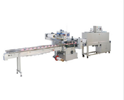 Full automatic high speed thermal shrinking packaging machine