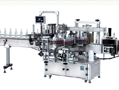 High speed three label labeling machine