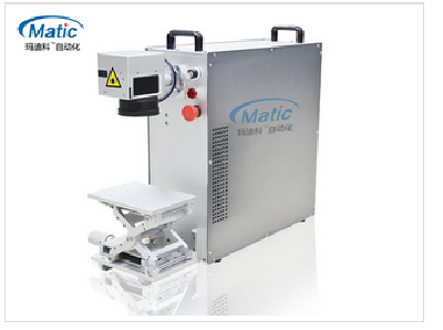 Optical fiber portable laser marking machine