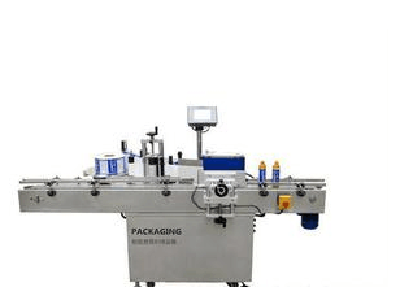 Self adhesive single round bottle labeling machine