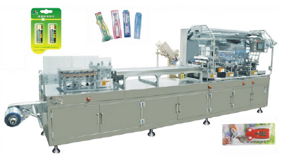 Automatic toothbrush plastic packing machine