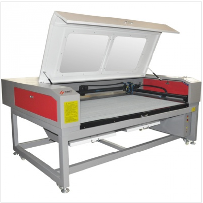 Supply of laser cutting machine special for leather, cloth and otherflexible materials