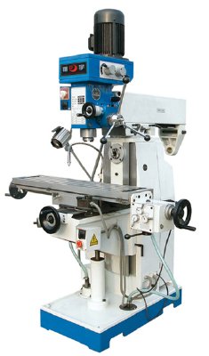 Drilling and milling machine