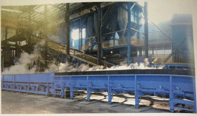 Supply fully automatic no box shape line clay sand casting production line