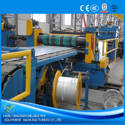 Cutting & Stacking Machine for steel coil sheet in the cut tolengthline,pipemaking machine
