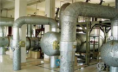 Turbulent heat exchanger and unit