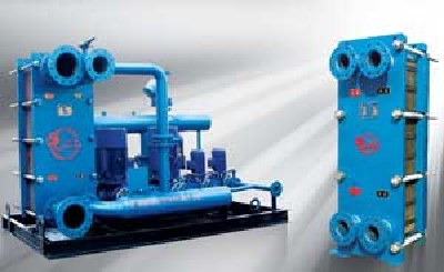 Detachable plate type heat exchanger