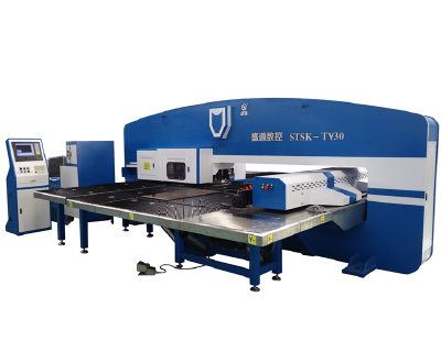 Closed type hydraulic numerical control turret punch press